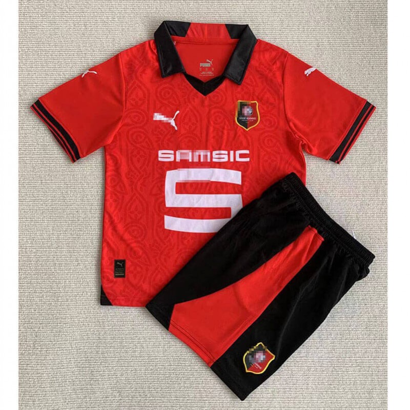 Camiseta Stade Rennais 2023/2024 Home Niño Kit